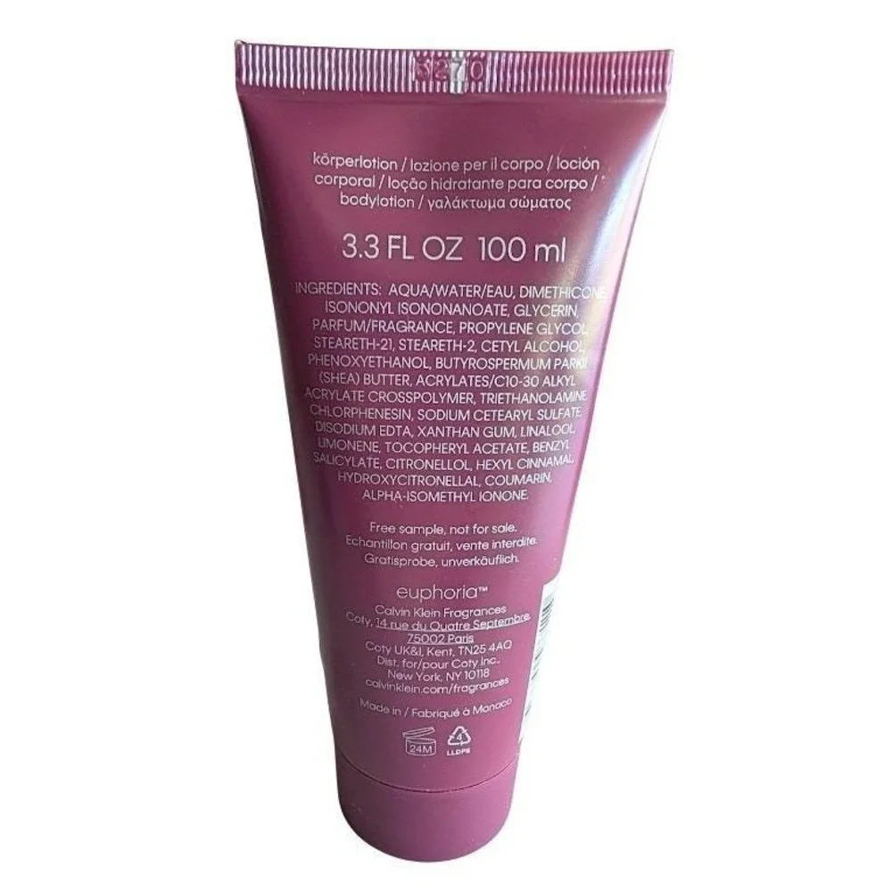 Gucci Beauty Pouch Calvin Klein Euphoria Lotion Escada Body Cream Flower Charm‎